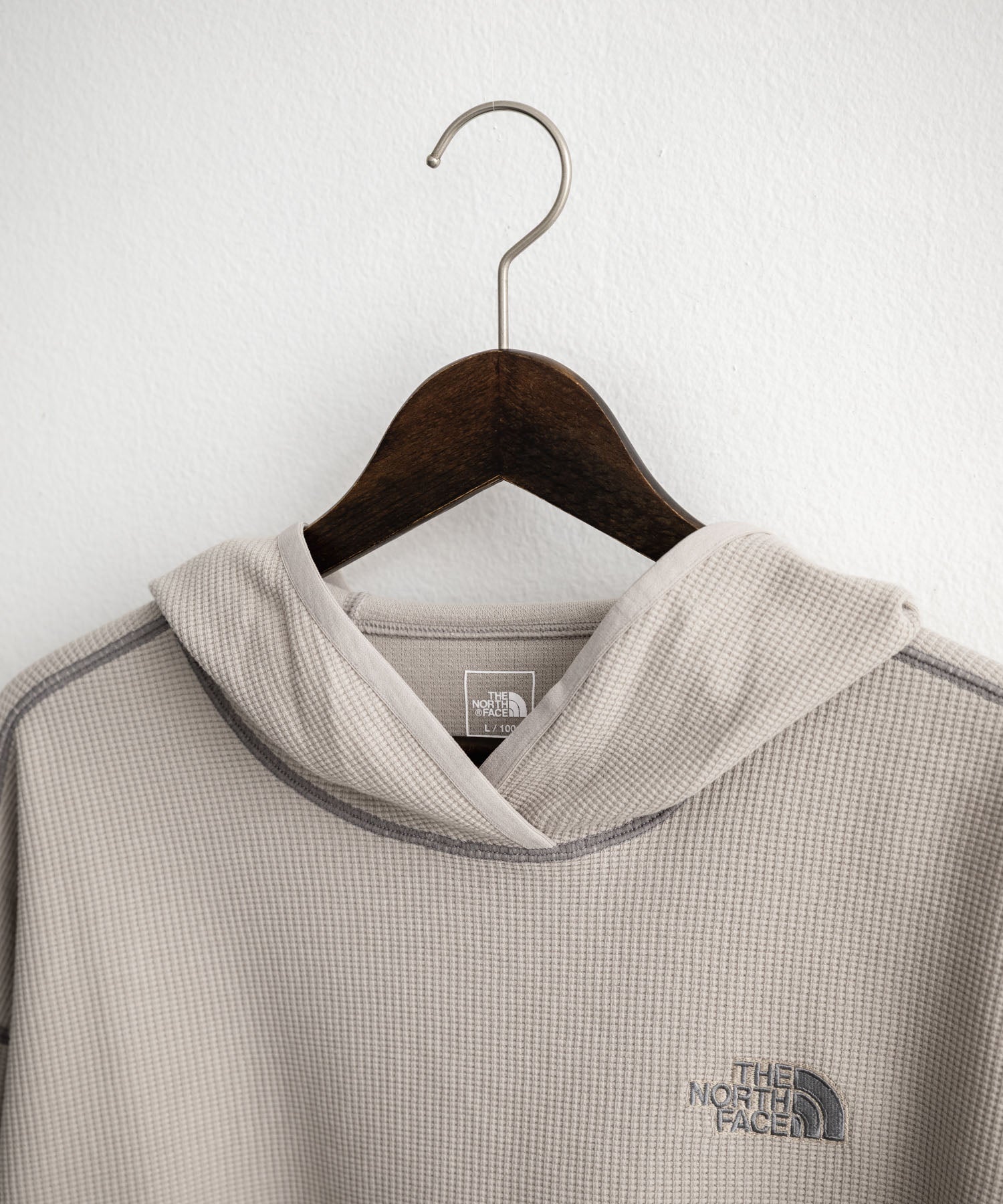 美品 Mortify Drowned in Muck パーカー サイズL THE NORTH FACE ザ・ノースフェイス M'S SERRA L/S HOODIE ワッフル