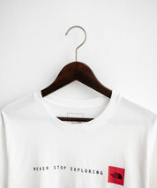 THE NORTH FACE ザ・ノースフェイス M NSE RG SS TEE レッドボックスロゴ半袖Tシャツ 15821