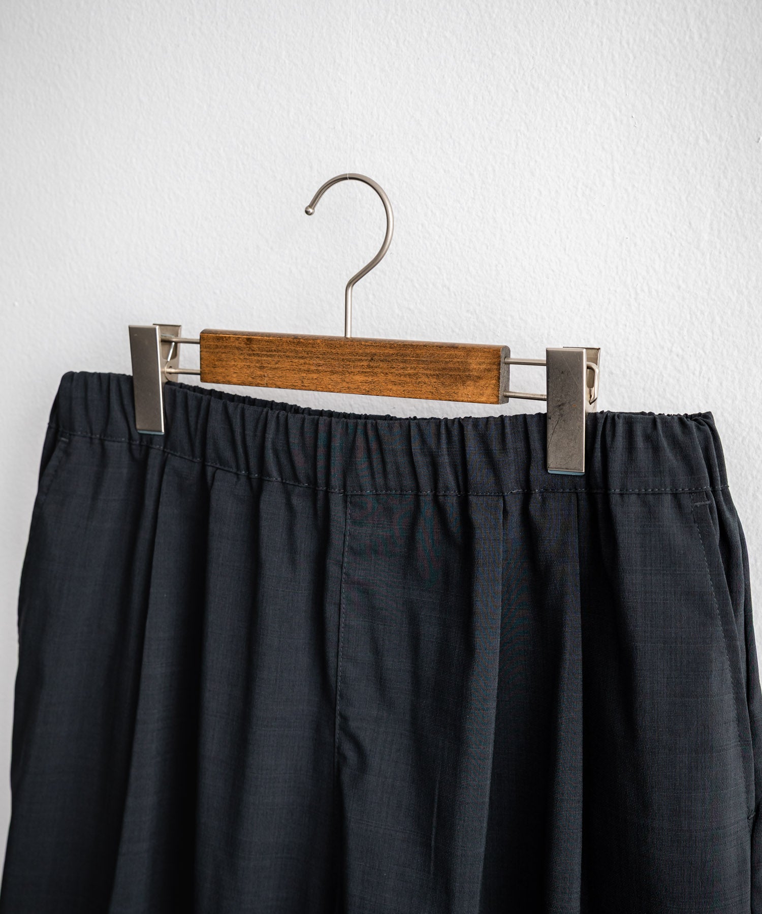 新色追加 接触冷感多機能素材リネンライク ワイドバルーンイージーパンツ 15481