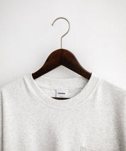 CONVERSE コンバース オーバーサイズフライスシューズエンブレム刺繍胸ポケット付きクルーネック半袖Tシャツ 15725