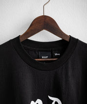 HUF ハフ オーバーサイズミッキーマウスワールドワイドプリント半袖Tシャツ 15972