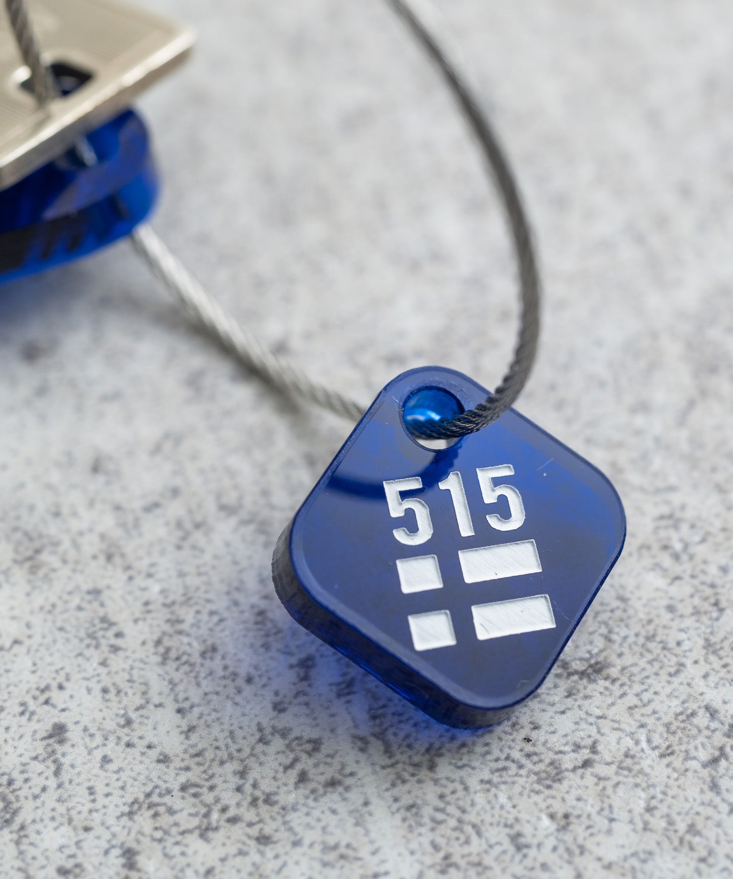 日本製 アクリルホテルキーリング ACRYLIC HOTEL KEY HOLDER(515) AW-1314-2 1939