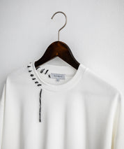 オーバーサイズ ハンドステッチ半袖Tシャツ