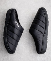 【SUBU/スブ】 サンダル F-line/ワンポイントロゴ刺繍モックシューズスリッポンスリッパ 15384