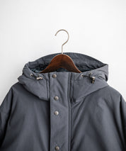 Audience オーディエンス 60/40クロス Sorona Dupont 中綿ロガーマウンテンパーカー/ナイロンフードジャケット AUD7348 14895