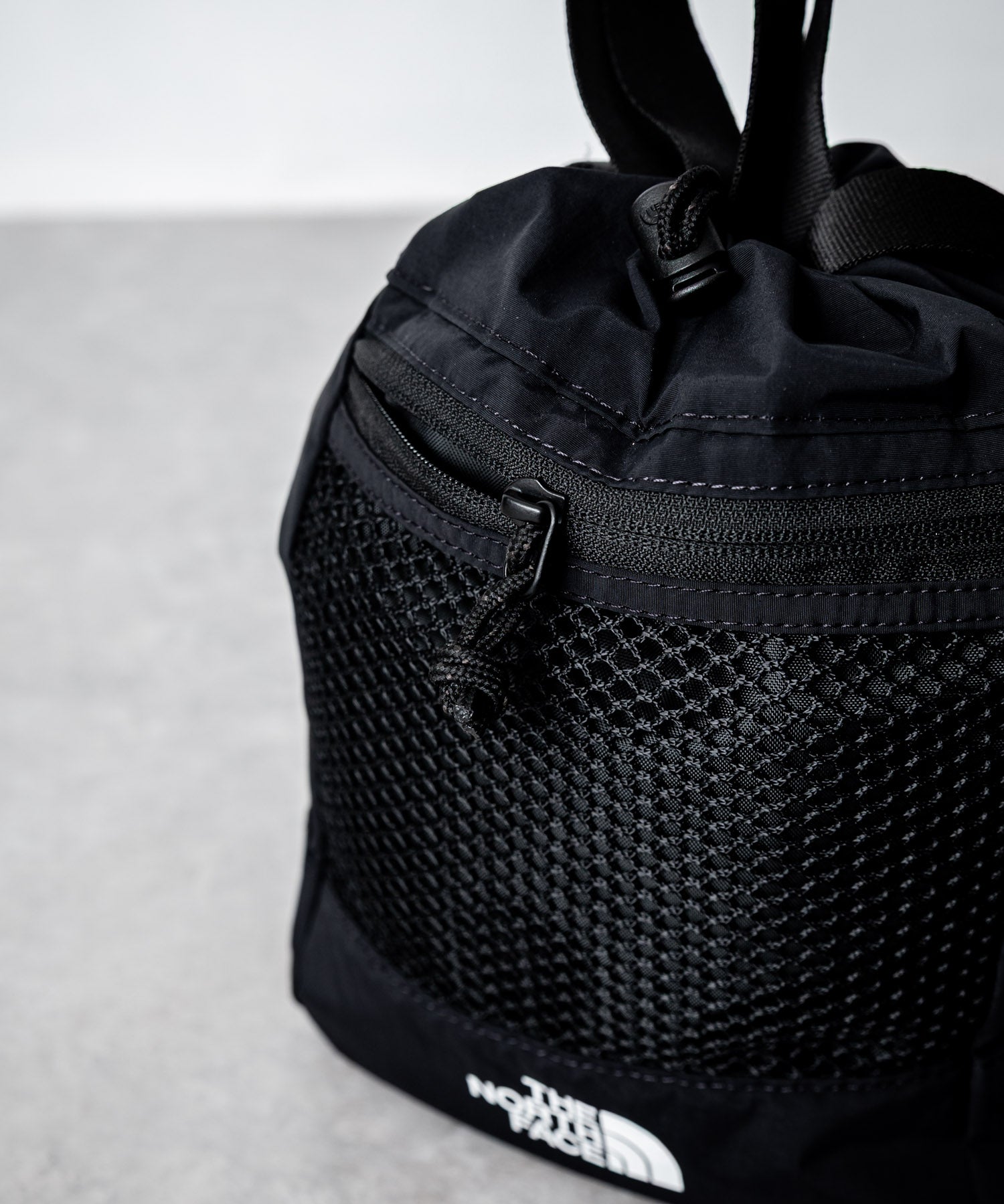 新色追加 日本未展開モデル THE NORTH FACE ザ・ノースフェイス WHITE LABEL LINDEN MESH BUCKET BAG MINI 2WAYバケットバッグミニ 韓国限定 15051