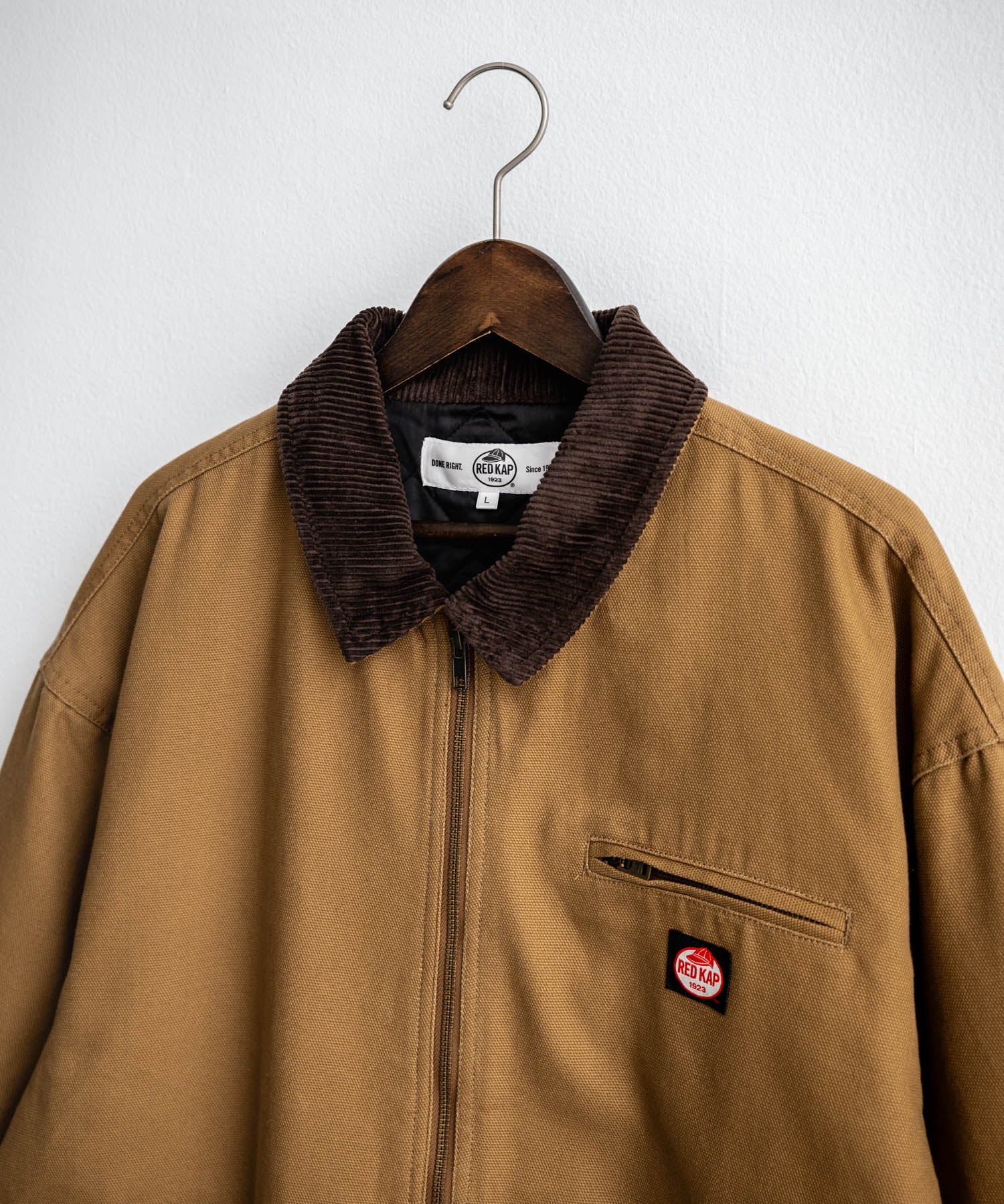RED KAP レッドキャップ オーバーサイズ襟コーデュロイダックジャケット/中綿キルティングワークジャケット 16545