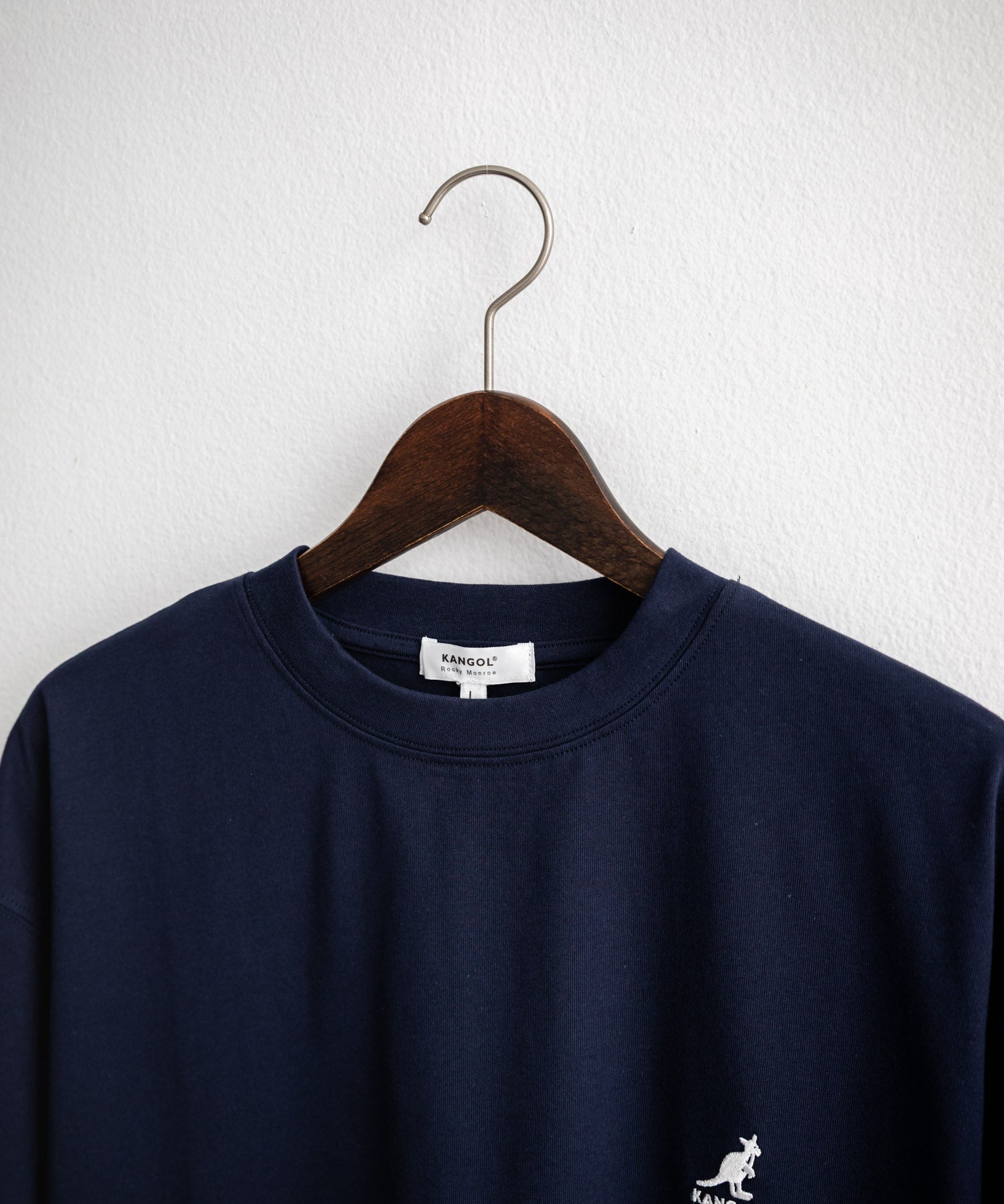 KANGOL カンゴール 別注コラボ 接触冷感オーバーサイズバックプリント半袖Tシャツ 15622