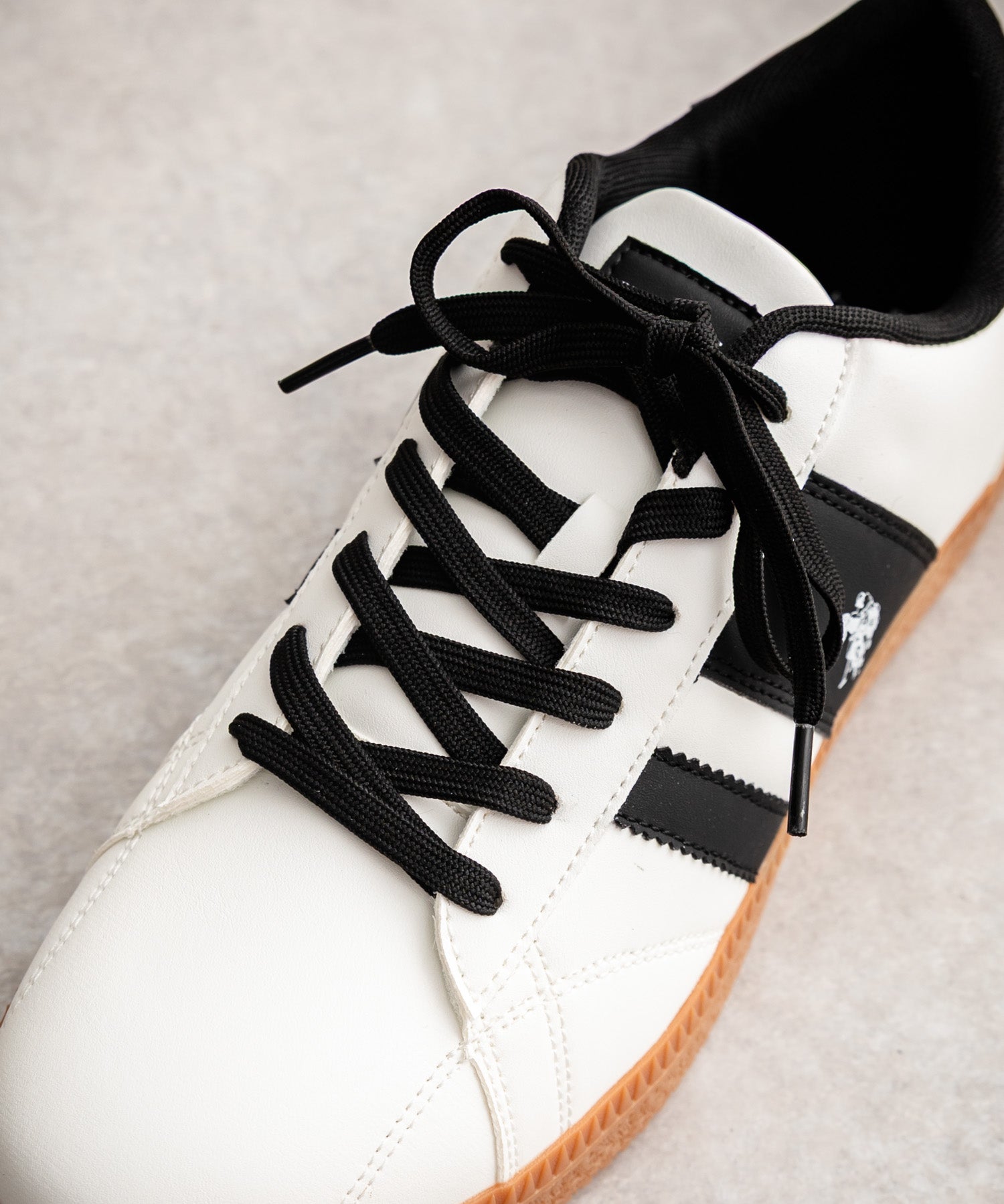 U.S.POLO ASSN. ユーエスポロアッスン ワンポイントロゴ厚底クラシックローカットスニーカー 14932