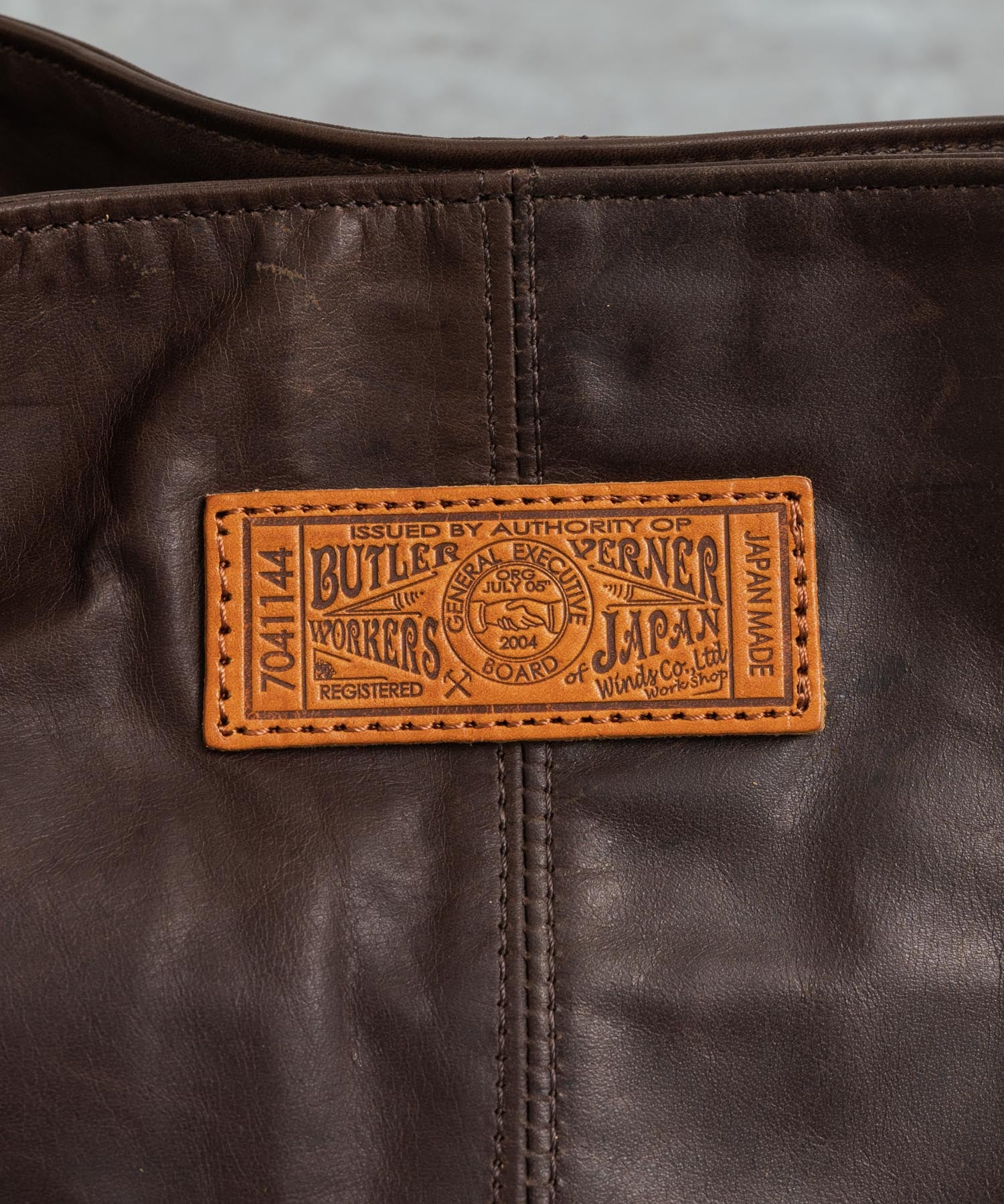 Butler Verner Sails バトラーバーナーセイルズ 日本製 国産 ポニープルアップビッグトート JA-1387-2 12317