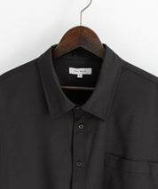 新色追加 オーバーサイズ レギュラーカラーストレッチ長袖シャツ 11915