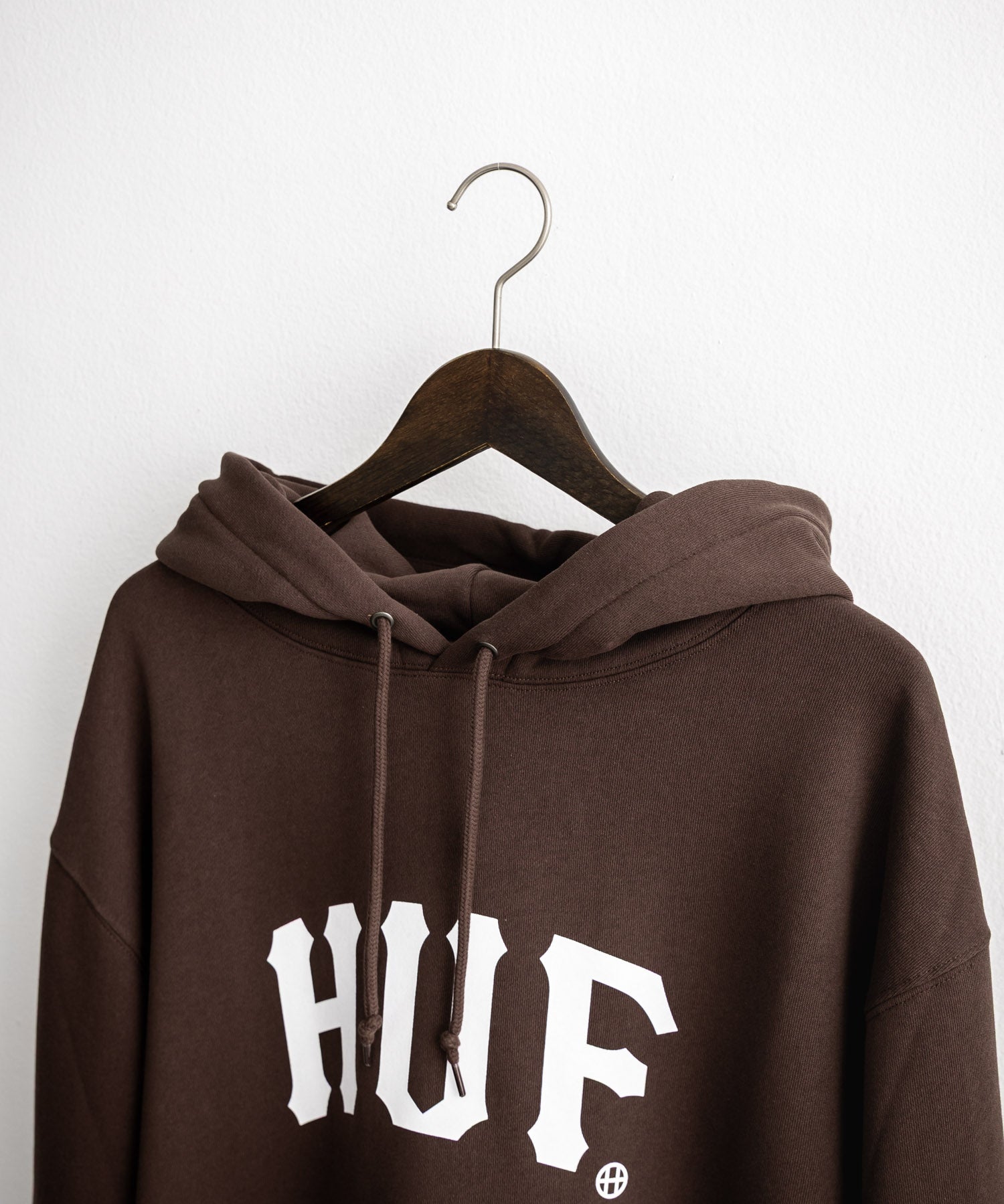 HUF ハフ ARCH P/O HOODIE オーバーサイズアーチロゴプリント裏起毛プルオーバーパーカー 15020