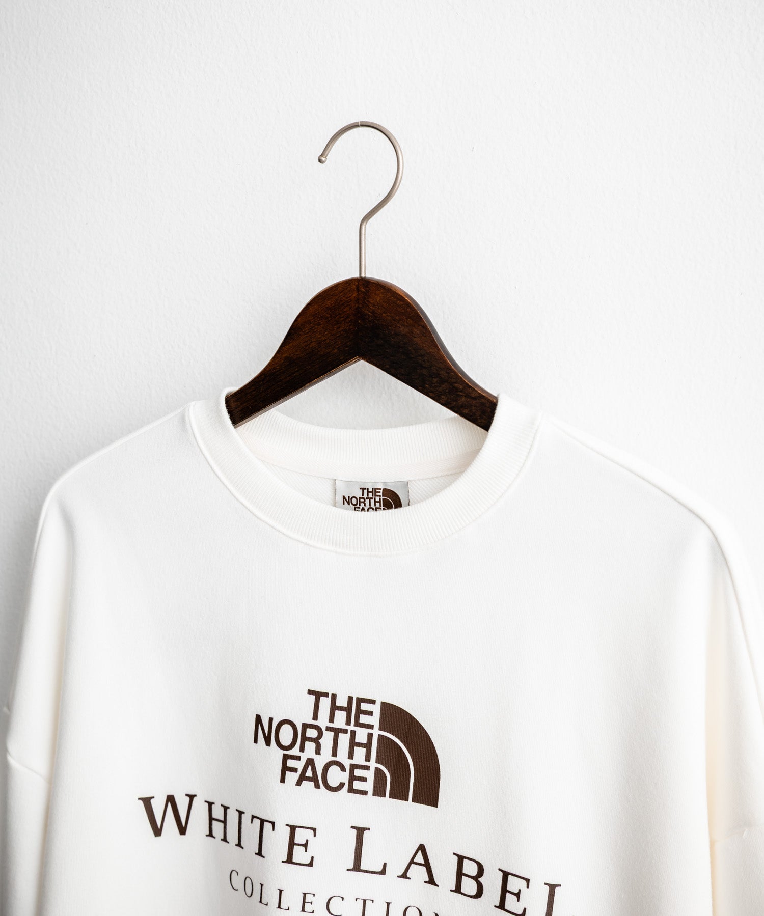 日本未展開モデル THE NORTH FACE ザ・ノースフェイス WHITE LABEL ホワイトレーベル TNF SIGNATURE SWEATSHIRTS クルーネック長袖スウェットトレーナー 15380