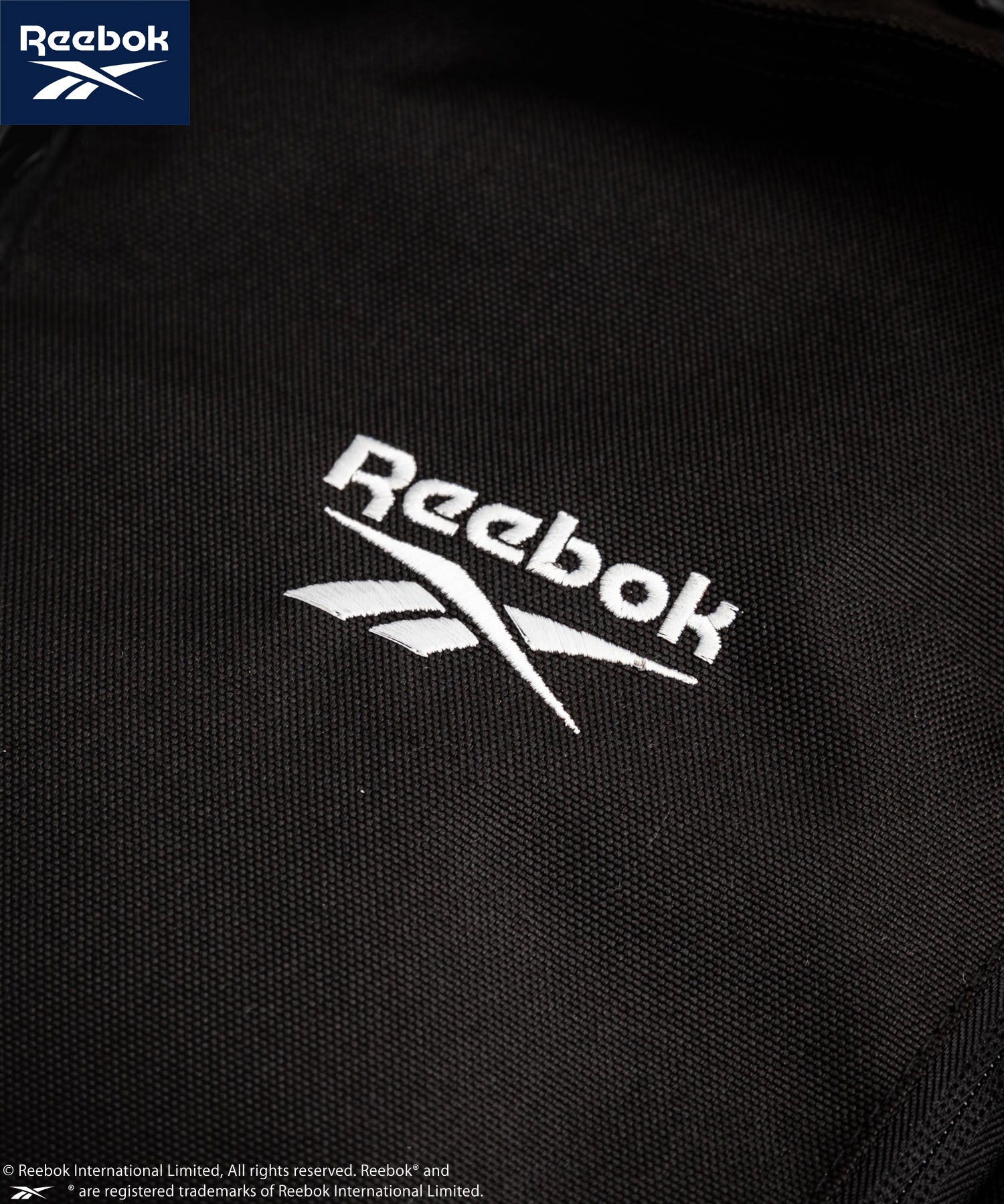 Reebok リーボック ワンポイントロゴ刺繍バックパック/A4収納可能大容量リュック 14840