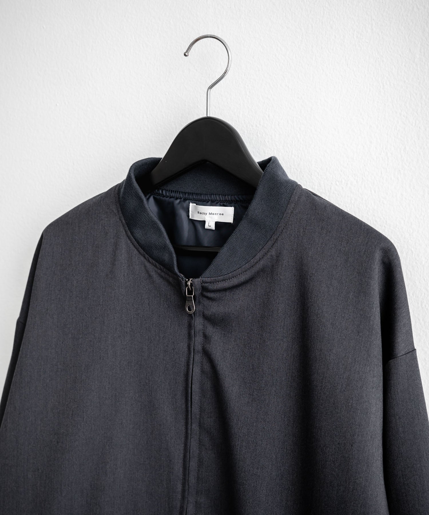 オーバーサイズ TRストレッチMA-1/ジップアップショートブルゾン 14119