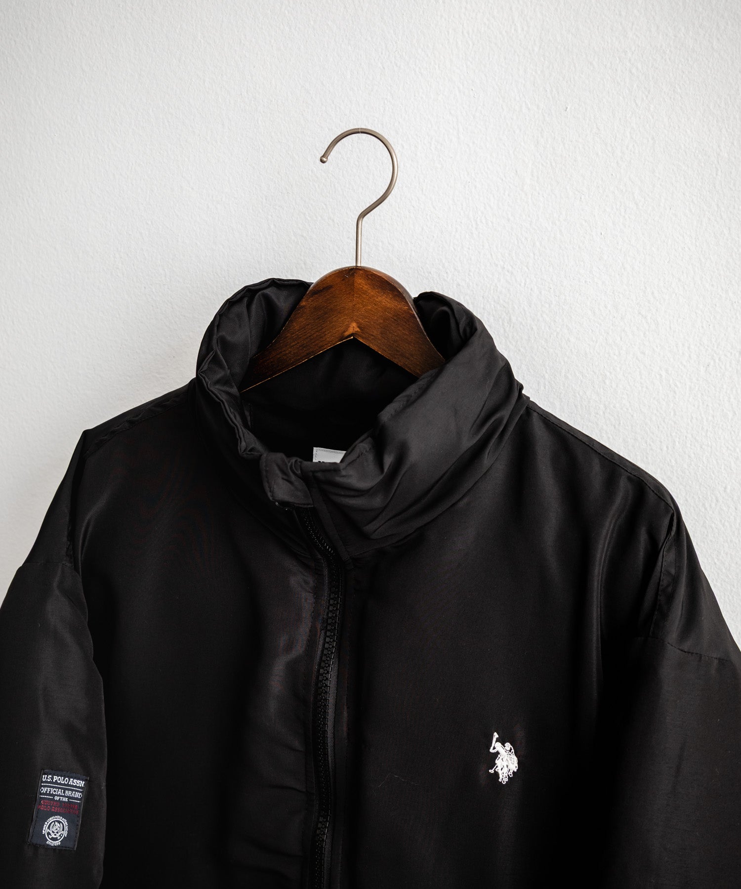 U.S. POLO ASSN. ユーエスポロアッスン PADDED JACKET オーバーサイズワンポイントロゴ刺繍パデッドジャケット 14864