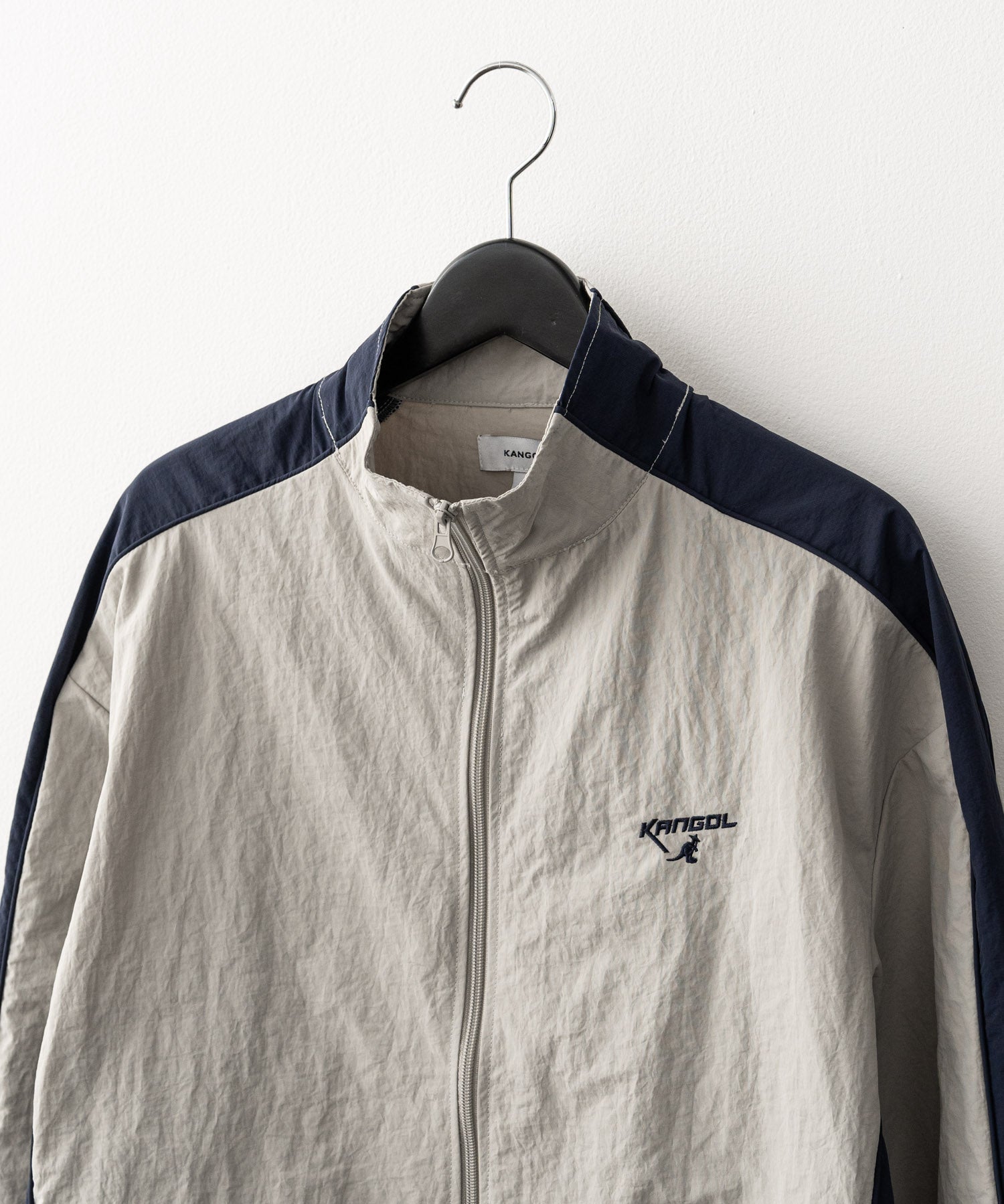 KANGOL カンゴール 別注コラボ オーバーサイズナイロントラックジャケット