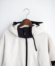 日本未展開モデル THE NORTH FACE ノースフェイス WHITE LABEL ホワイトレーベル TROMS FLEECE JACKET ショートボアフリースフーディージャケット 16565