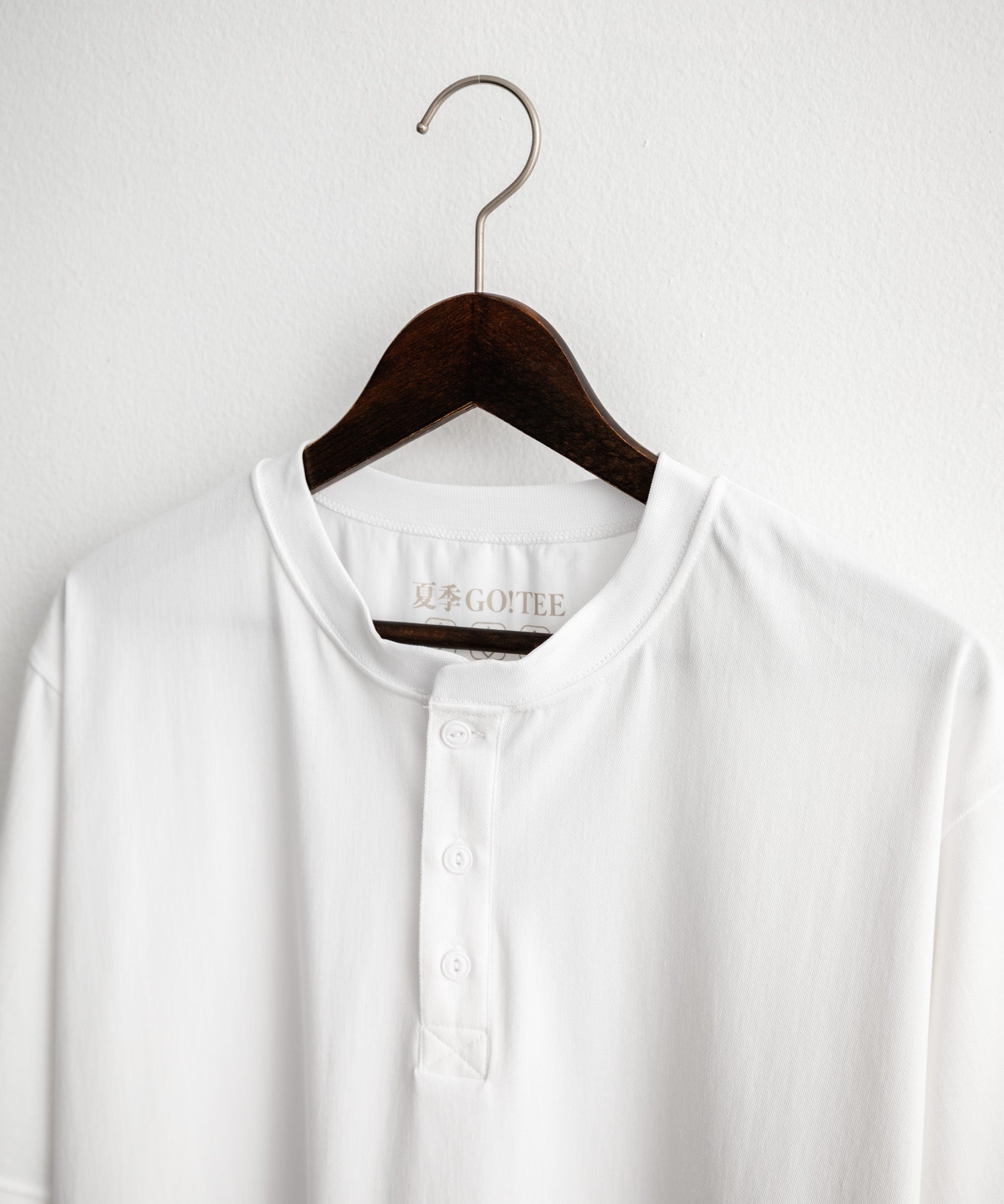 KRIFF MAYER クリフメイヤー 接触冷感・UVカット 夏季GO！TEE ヘンリーネック半袖Tシャツ 2555125 16029