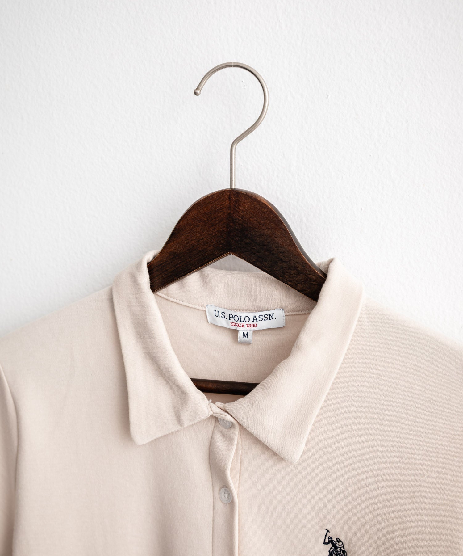 U.S. POLO ASSN. ユーエスポロアッスン W's ショート丈ワンポイント