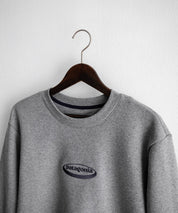 Patagonia M S 95 OVAL LOGO UPRISAL CREW SWEATSHIRT ロゴ刺繍裏起毛長袖スウェットトレーナー 16218