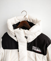 FIRST DOWN ファーストダウン WRAP DOWN PARKA DICROS MAURI フード付きラップダウンジャケット F942010 14980