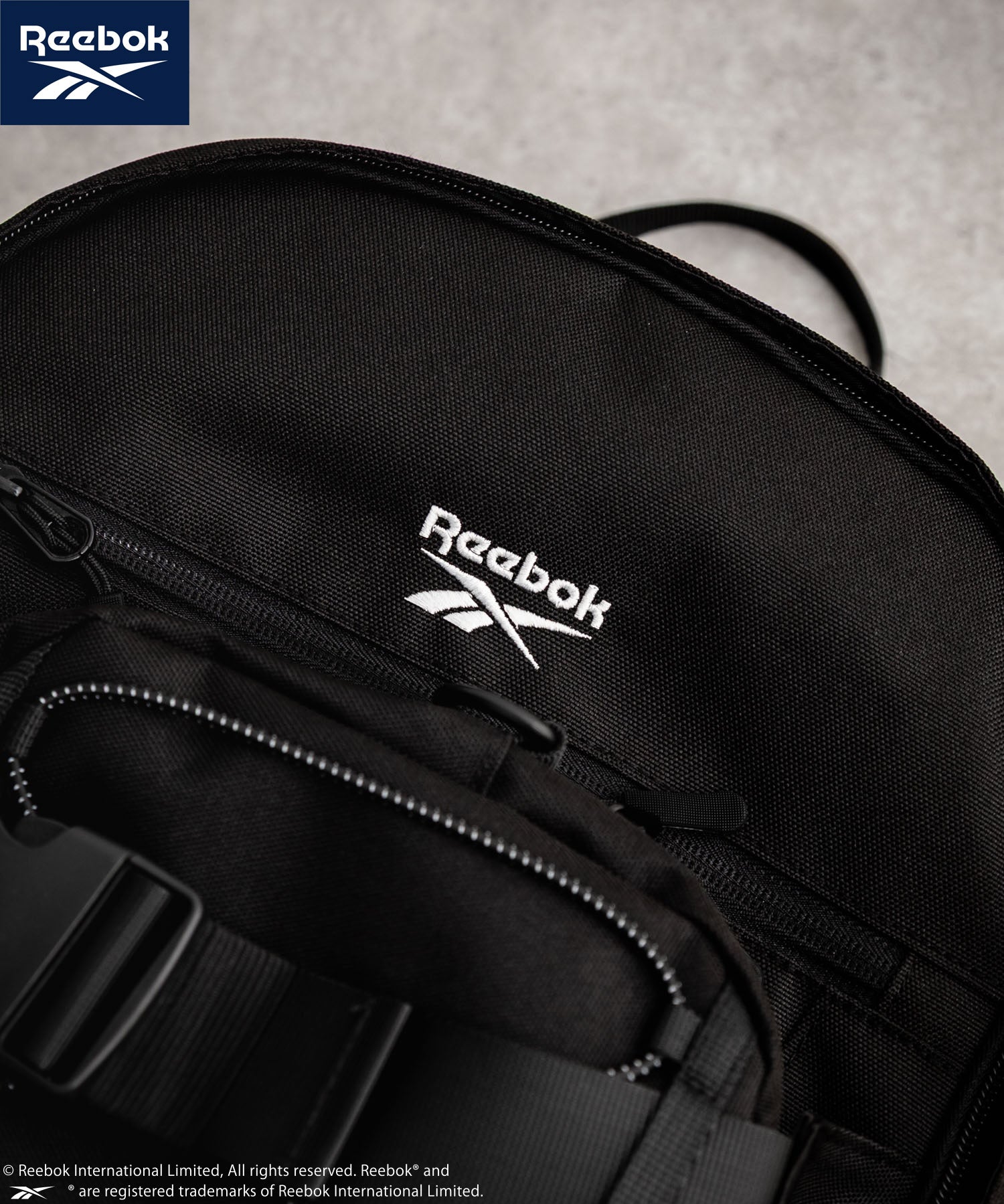 Reebok リーボック ショルダーバッグ付きバックパック/A4収納可能大容量リュック 14841