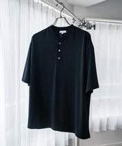AIR TEC+ 接触冷感・遮熱・UVカット 多機能ヘンリーネック半袖Tシャツ 15428