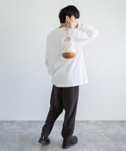 Butler Verner Sails バトラーバーナーセイルズ 日本製 国産 モールドレザー巾着ショルダー JA-2141 11034