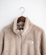 日本未展開モデル THE NORTH FACE WHITE LABEL COMFY ALPHA FLEECE ZIP UP ザ・ノースフェイス ホワイトレーベル ワンポイントロゴ刺繍スタンドカラーシャギーボアフリースジャケット 16563