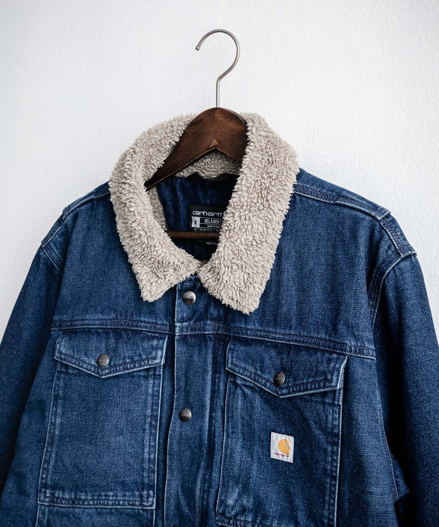 Carhartt カーハート Denim Berwick Jacket 裏ボアデニムジャケット/Gジャン 16541