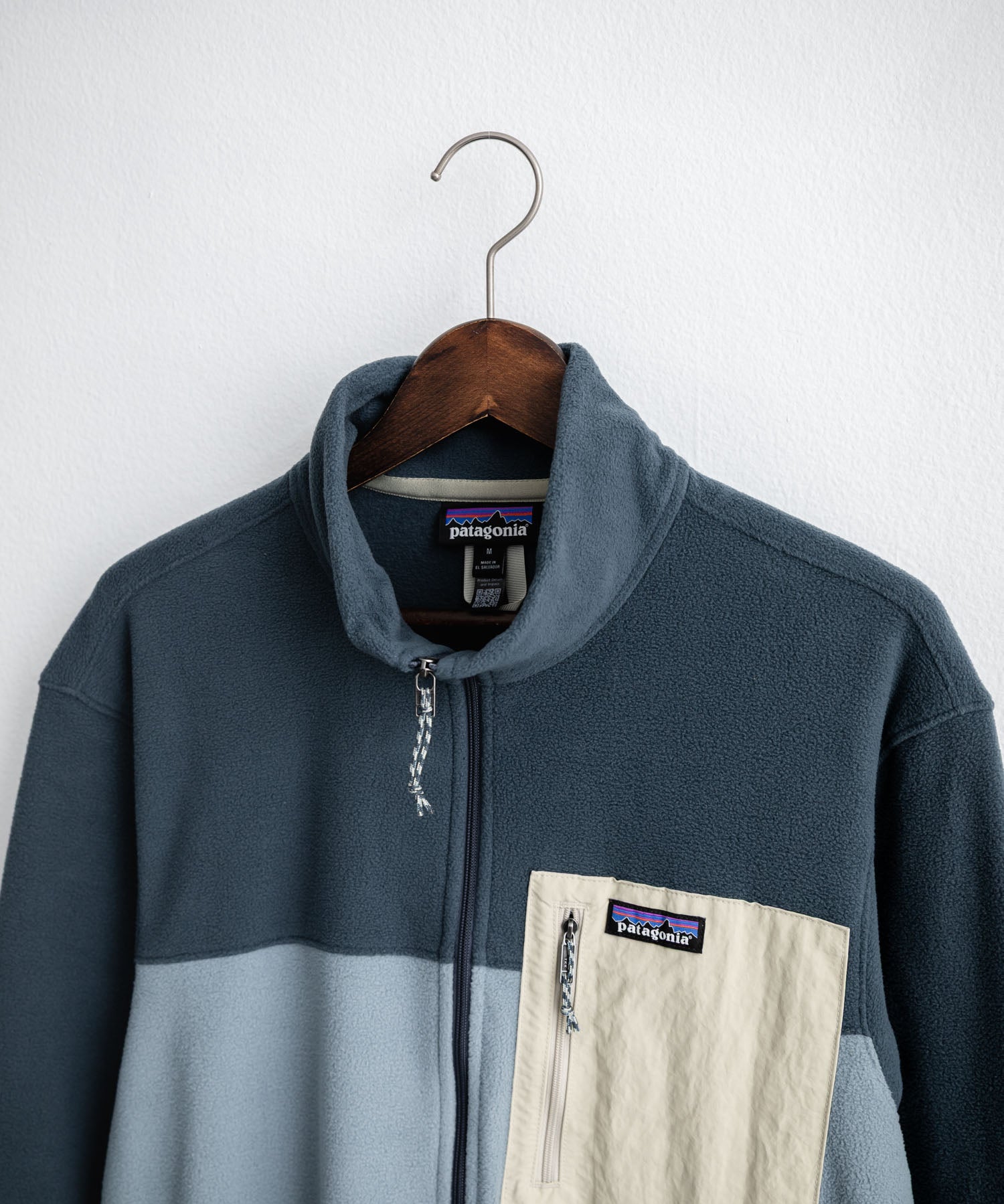 Patagonia パタゴニア M S MICRO D PATCH POCKET JKT スタンドネックフリースジャケット/マイクロフリースジップアップブルゾン 16536