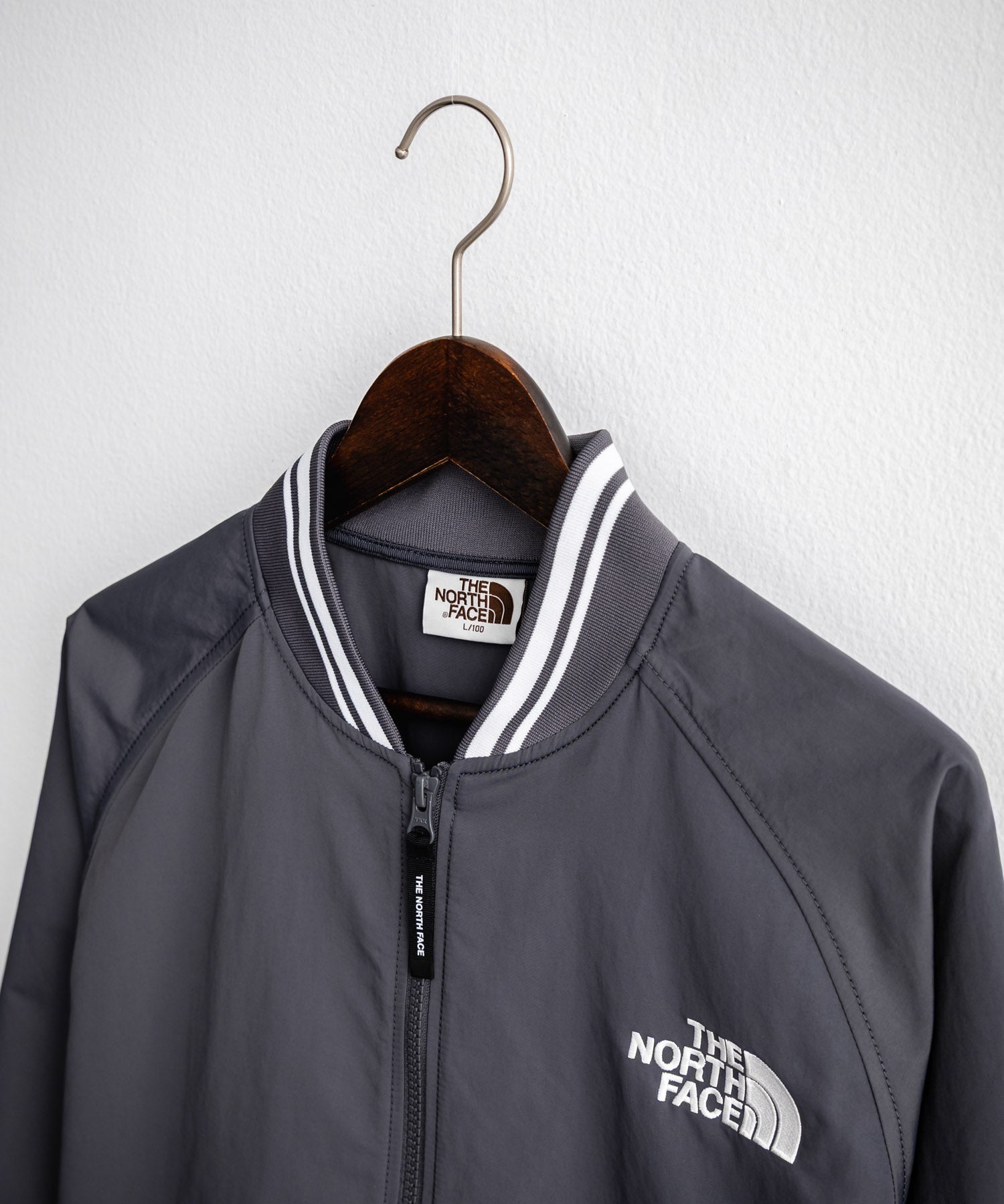 日本未展開モデル THE NORTH FACE ザ・ノースフェイス WHITE LABEL ホワイトレーベル OLEMA EX BOMBER 韓国限定 オーバーサイズワンポイントロゴボンバージャケット