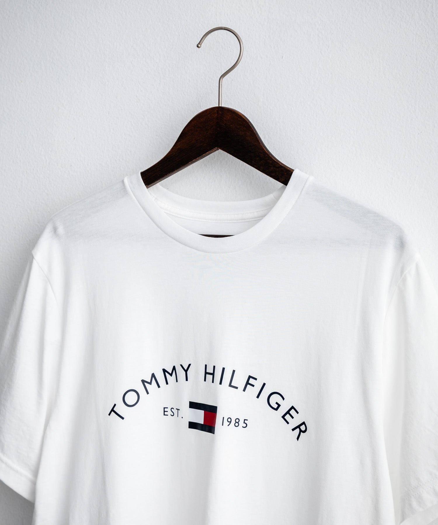 TOMMY HILFIGER アーチロゴプリント半袖Tシャツ 16156