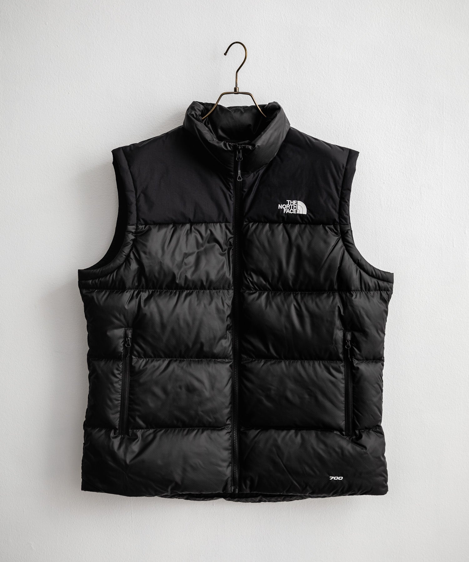THE NORTH FACE ザ・ノースフェイス MEN'S DIABLO DOWN VEST ワンポイントロゴ刺繍700フィルパワーダウンベスト 15217