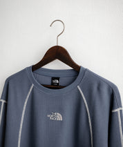 THE NORTH FACE ザ・ノースフェイス M'S SERRA L/S R/TEE ワンポイントロゴ刺繍ワッフル長袖Tシャツ 15889