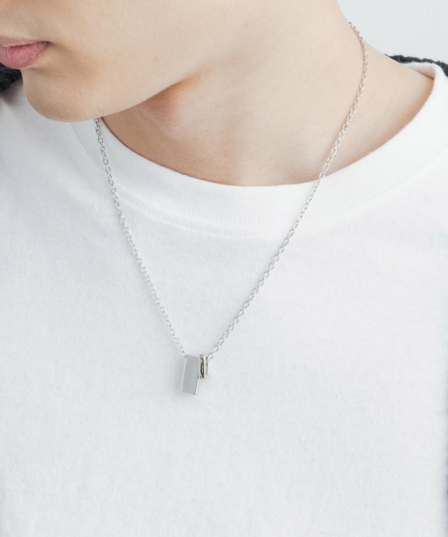 チャーム付きデザインチェーン合金ネックレス 11630