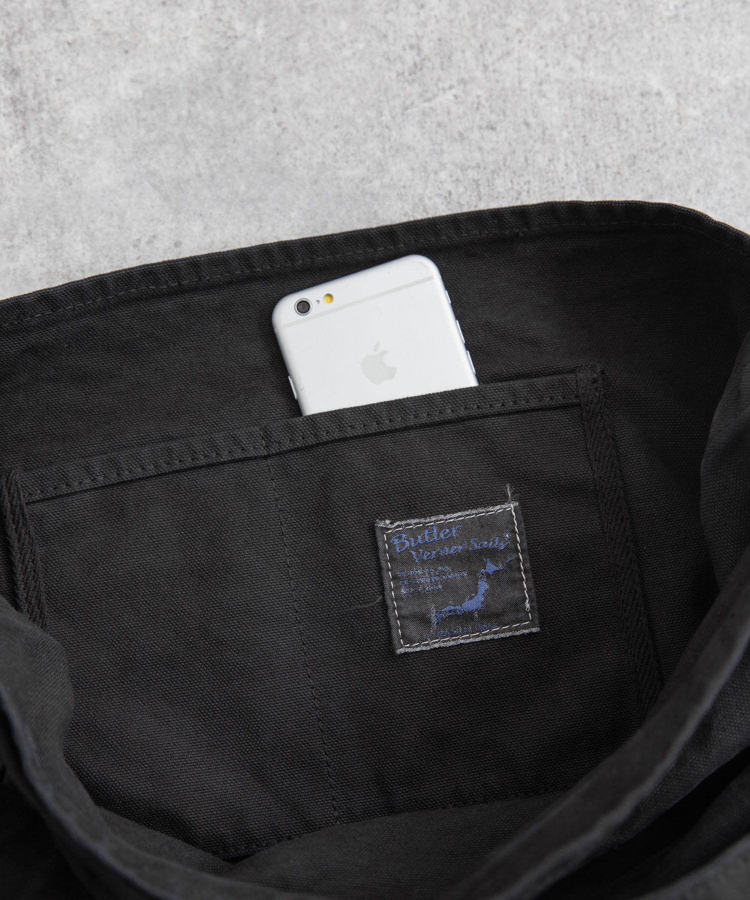 Butler Verner Sails バトラーバーナーセイルズ 日本製/国産 反応染6号キャンバスアンティックショルダー JA-2125-2 11024