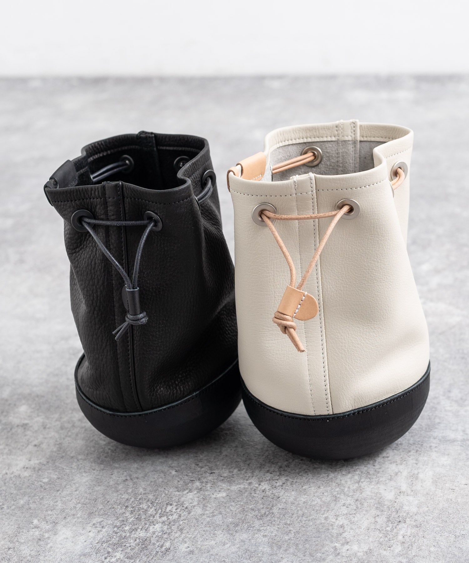 Butler Verner Sails バトラーバーナーセイルズ 日本製 国産DARUMA ALLレザー巾着バッグ JA-2635 11515