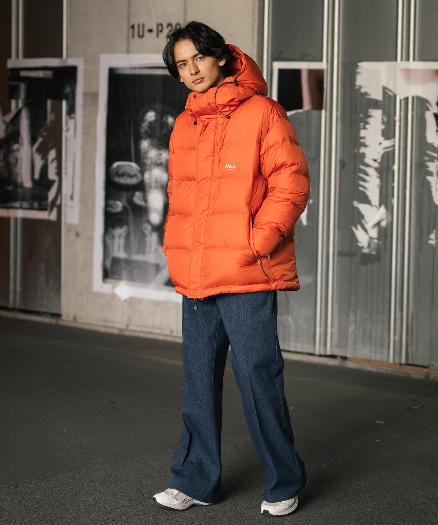 NANGA × KRIFF MAYER 別注コラボ レトロダウンジャケット ナンガ クリフメイヤー