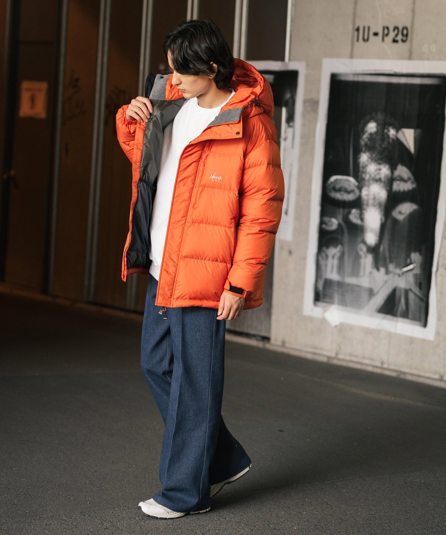 NANGA × KRIFF MAYER 別注コラボ レトロダウンジャケット ナンガ クリフメイヤー