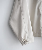 オーバーサイズTRストレッチスタンドカラージャケット ジップアップショートブルゾン 14120