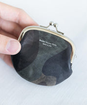 Butler Verner Sails バトラーバーナーセイルズ 日本製 国産迷彩イタリアンレザーがま口小銭入れ JW-2555 11044