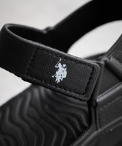 U.S. POLO ASSN. ユーエスポロアッスン W's 厚底ワンベルトサンダル/ハイソールスポーツサンダル 15816