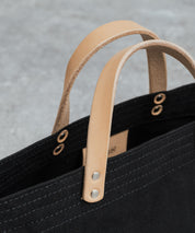 Butler Verner Sails バトラーバーナーセイルズ 日本製 国産 モールドレザーセルビッチキャンバス-ランチトート JI-2712 12319