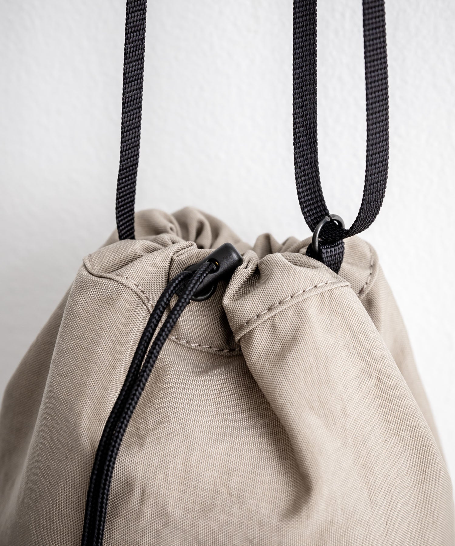 Butler Verner Sails バトラーバーナーセイルズ 日本製/国産 モールドレザー×シワ加工ナイロン巾着ショルダー JA-2865 13793