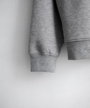 KANGOL カンゴール 別注コラボ オーバーサイズ裏起毛ワンポイントロゴ刺繍ヘンリーネックトレーナー 16000