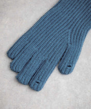 【スマホ/タッチパネル対応】ホールタッチリブニットライングローブ手袋 15255