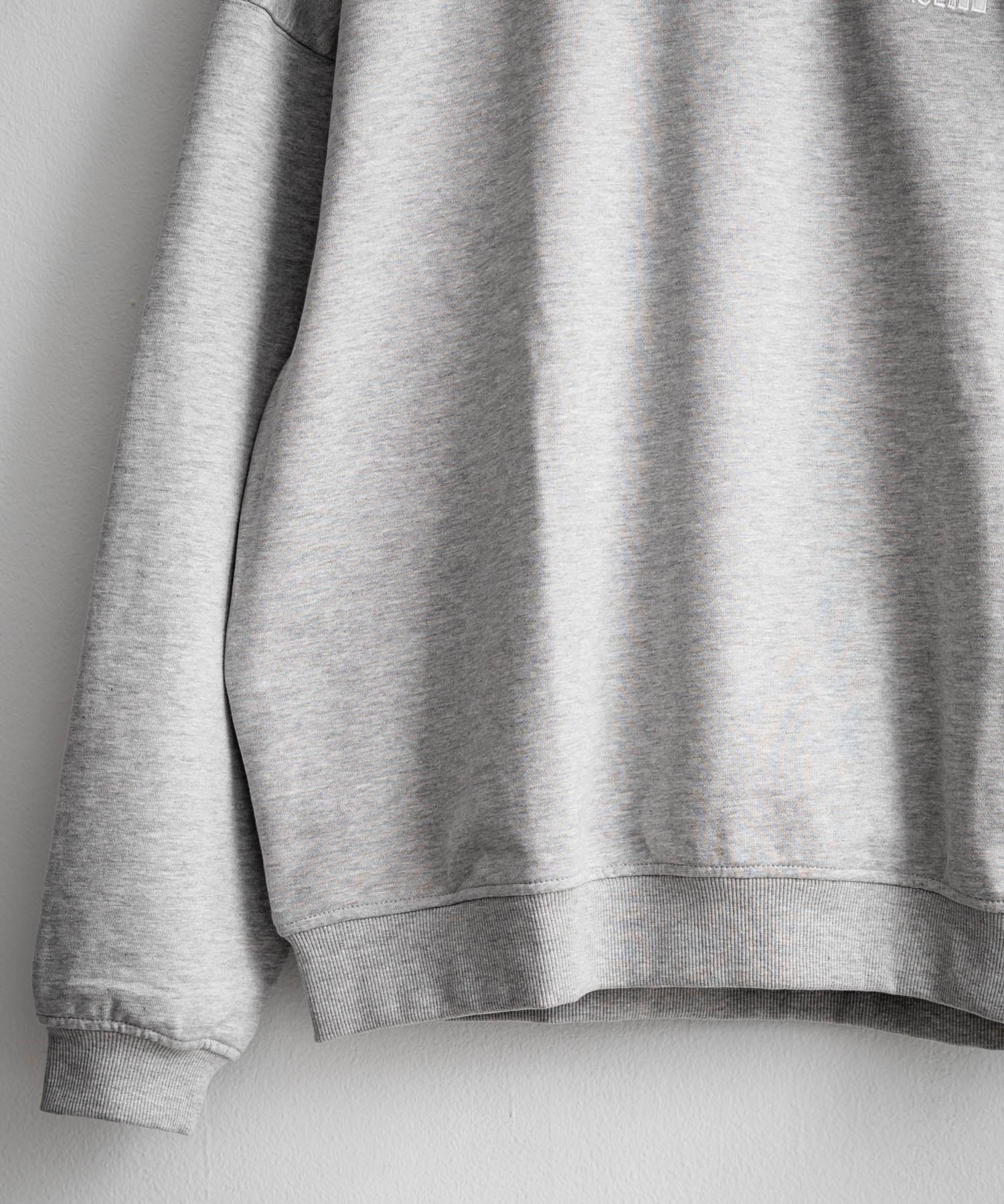 日本未展開モデル THE NORTH FACE ザ・ノースフェイス WHITE LABEL ホワイトレーベル TNF GO-TO SWEATSHIRTS ワンポイントロゴ刺繍クルーネック長袖スウェットトレーナー 15433