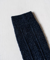 ANONYMOUSISM アノニマスイズム 日本製 国産 WOOLカシミヤリンクスコンビクルー丈スニーカーソックス 15395